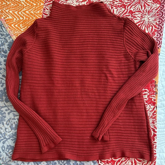 Eileen Fisher Sweaters - Eileen Fisher Extra Fine Wool Ribbed Turtleneck Sweater